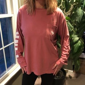 PINK LONG SLEEVE SHIRT